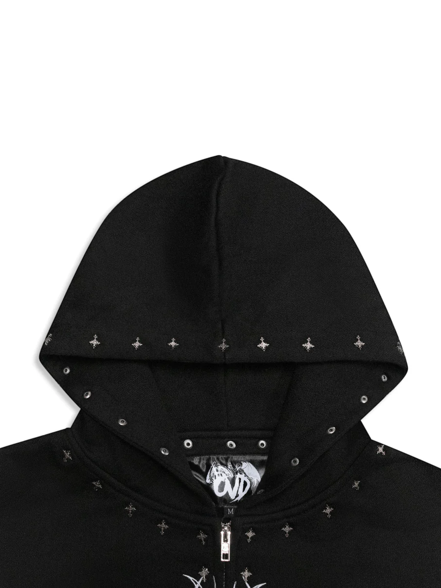 Iron Faith Zip Up Hoodie - Image 3