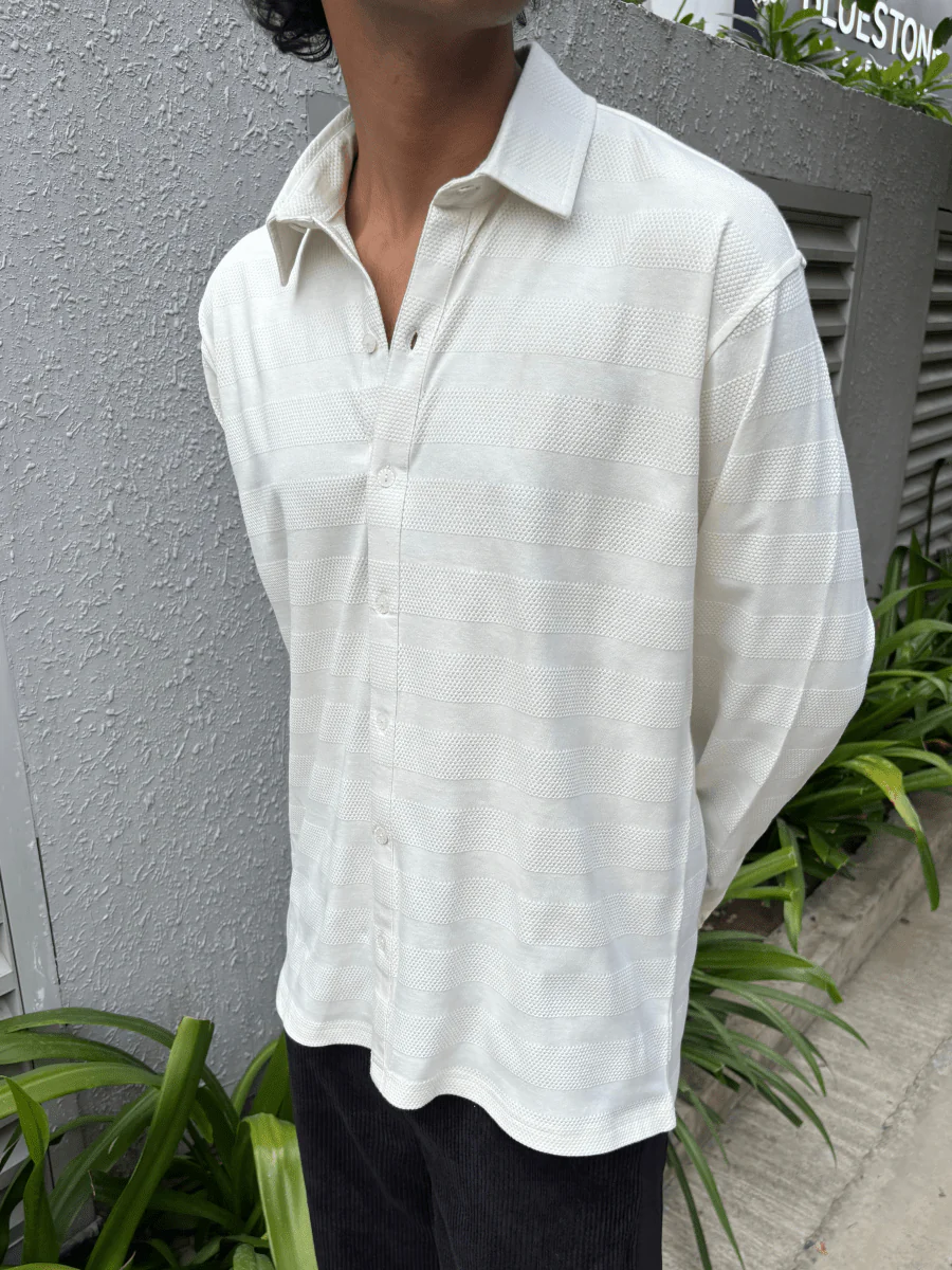 The Interlude Shirt White - Image 3