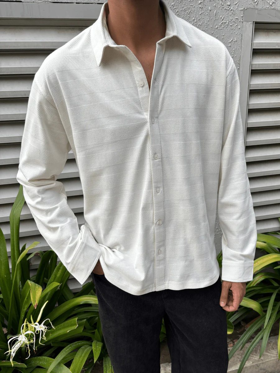The Interlude Shirt White - Image 4